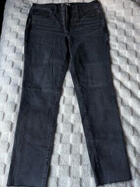Madewell Black Straight-Leg Jeans